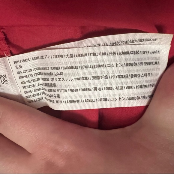 NWT Abercrombie & Fitch Emerson Ruched Strapless Romper Pink Size Small Tall - Picture 13 of 16